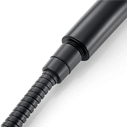 Doucheslang SaniSupreme® mat zwart - 150 cm. lang