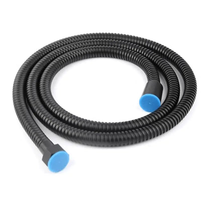 Doucheslang SaniSupreme® mat zwart - 150 cm. lang