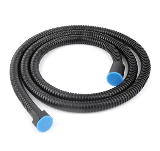 Doucheslang SaniSupreme® mat zwart - 150 cm. lang