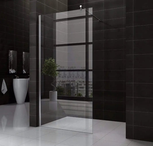 Douchewand Sanisupreme ChromeLine Series 70X200 CM Veiligheidsglas 8 MM Chroom Vlak