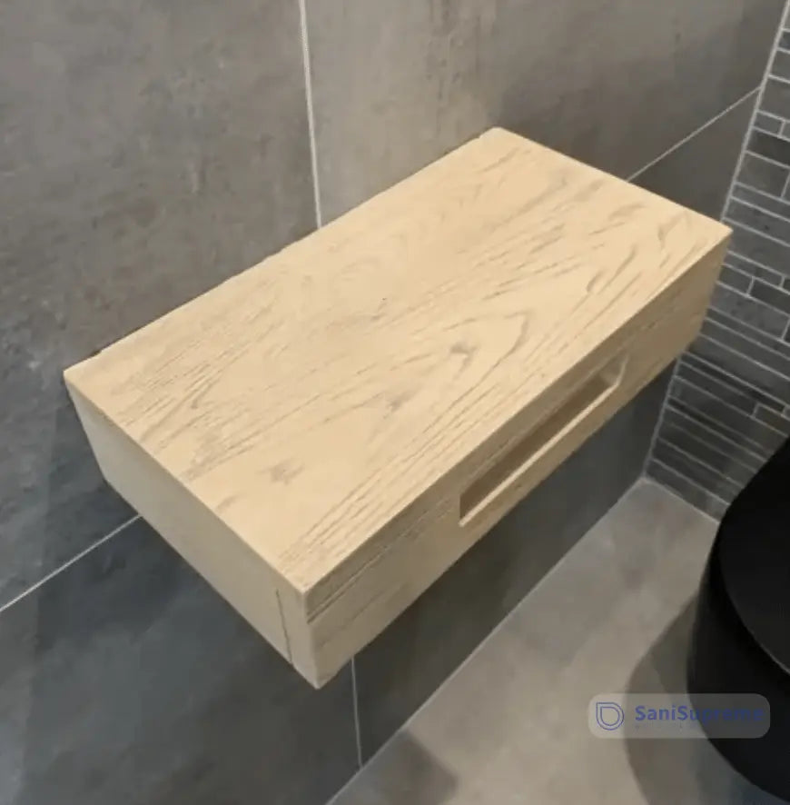 Fonteinplank Differnz Hout 40x25x10cm Licht eiken gratis verzending