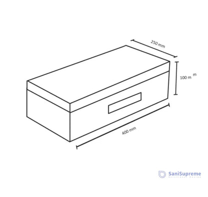 Fonteinplank Differnz Hout 40x25x10cm Licht eiken gratis verzending