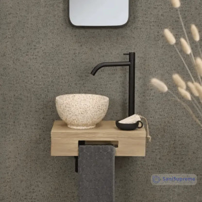 Fonteinplank Differnz Hout 40x25x10cm Licht eiken gratis verzending