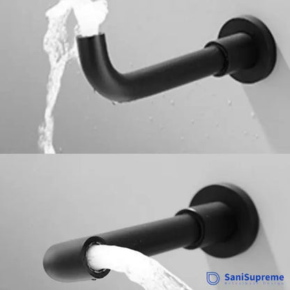 Inbouw Doucheset Washington Premium 3 weg Doucheset 8 inch regendouche rond mat zwart