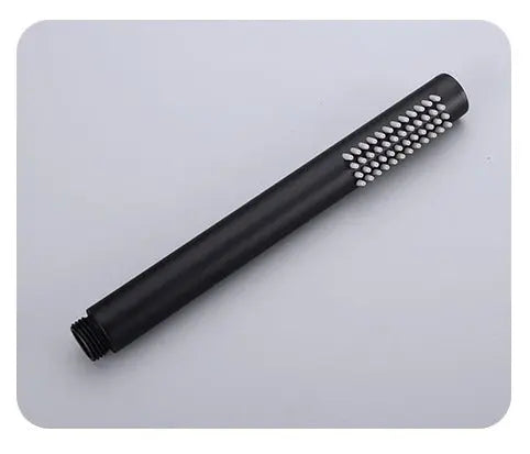 Inbouw Plafond Doucheset Yosemite 2 weg 25 cm. regendouche rond mat zwart