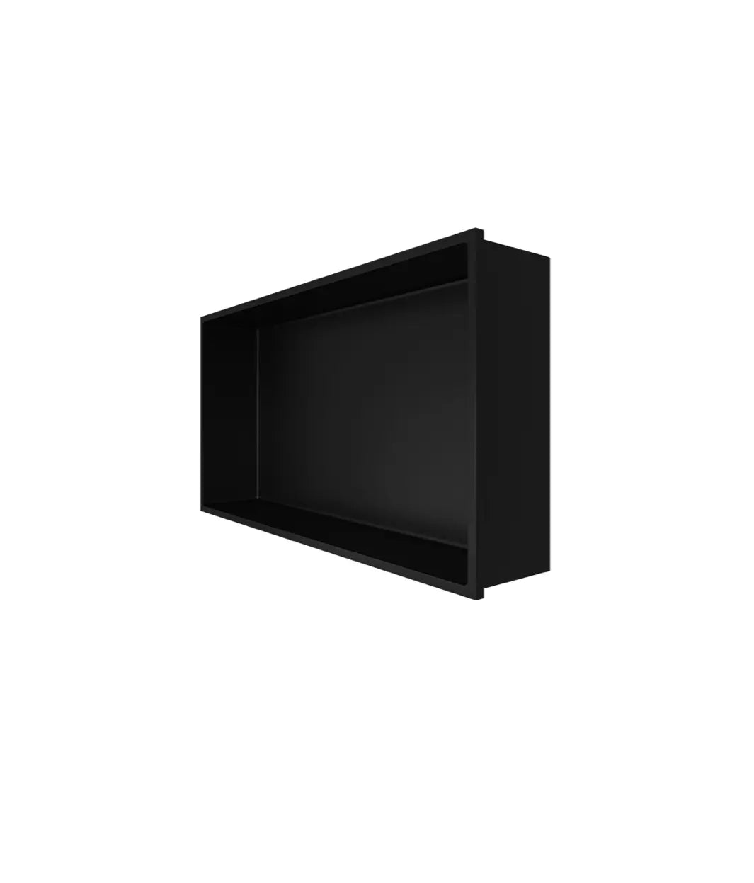 Inbouwnis badkamer douche RVS mat zwart 30x60x10cm