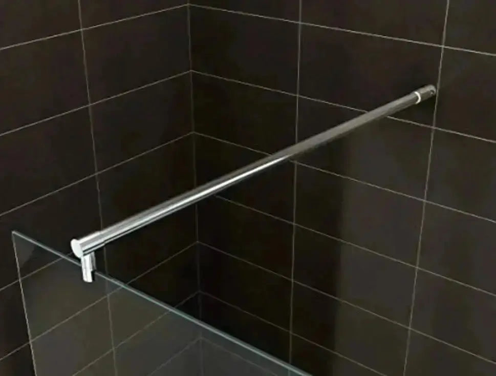 Open Walk - in Douchewand Sanisupreme PremiumLine Series 140X200 CM Veiligheidsglas 8 MM Helder glas Vlak