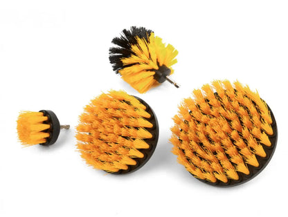 SaniSupreme® 4 Delige Schoonmaak Borstelset voor in de Boormachine