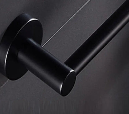 SaniSupreme Aloni Badkamer handdoekrek handdoekstang gun metal rond 57 cm.