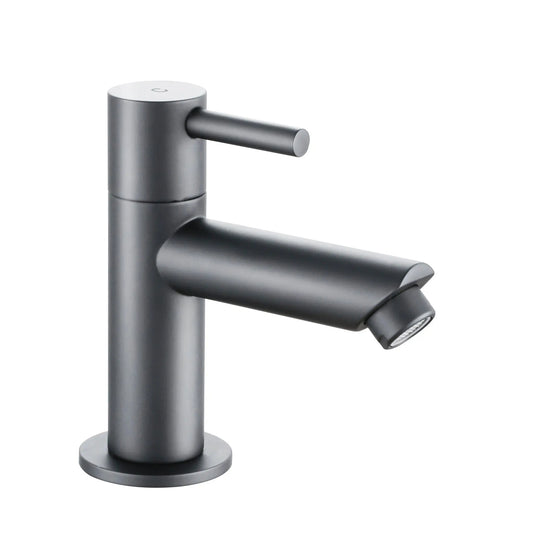 SaniSupreme Aloni koudwater kraan fonteinkraan toilet Gunmetal Grijs