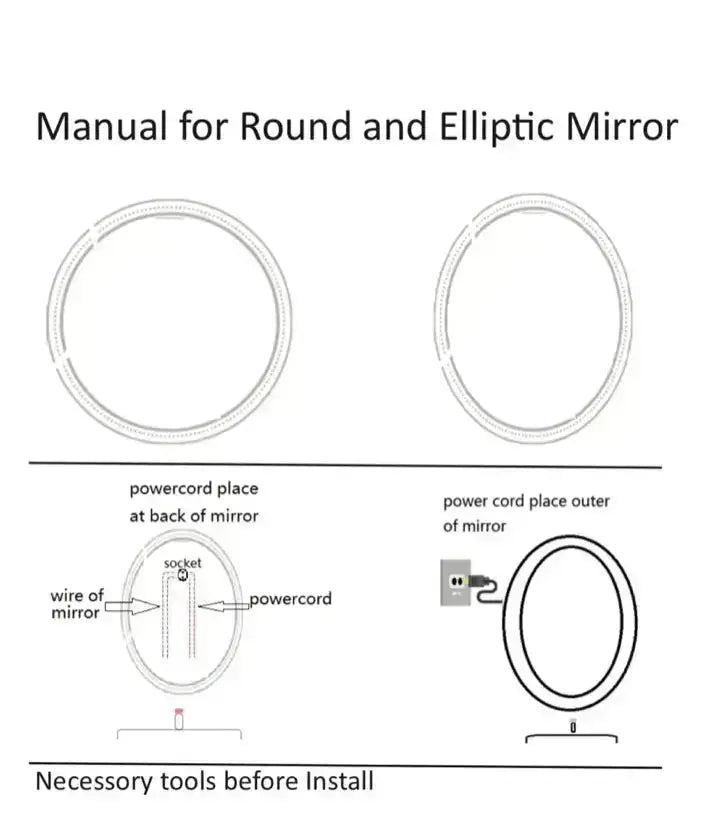 SaniSupreme Aloni Oval badkamerspiegel rechthoekig 100x50 cm Geborsteld Goud- led verlichting, verwarming en touch schakelaar
