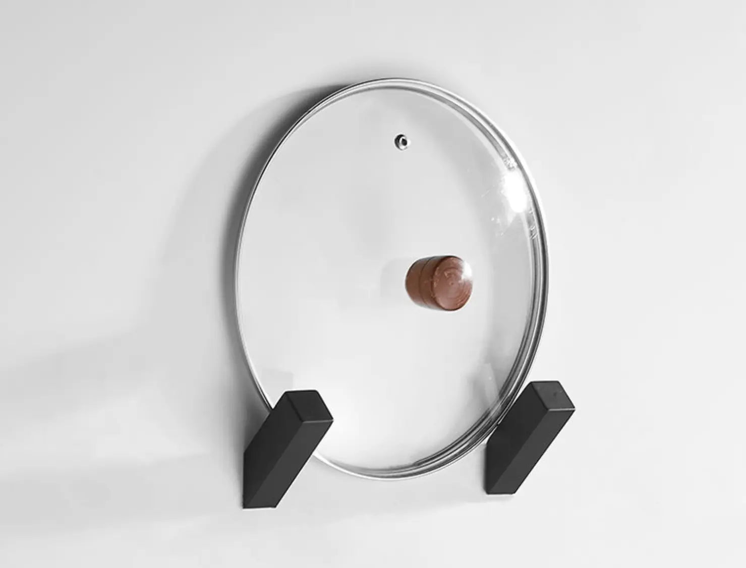 SaniSupreme Badkamer handdoek haak Vienna hoek schuin mat zwart per set van 2