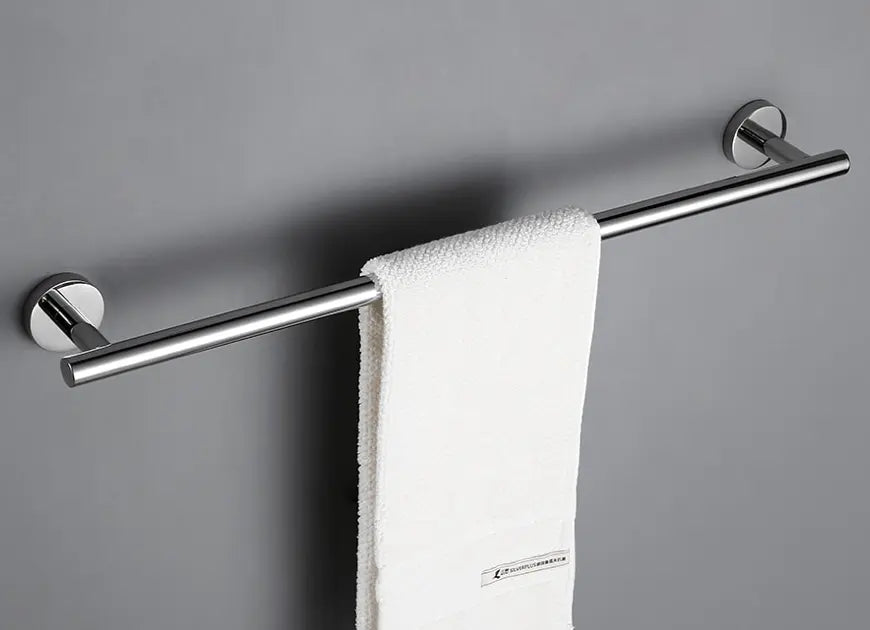 SaniSupreme Badkamer Handdoekrek Rond Chroom 45 cm.