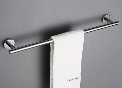 SaniSupreme Badkamer Handdoekrek Rond Chroom 45 cm.