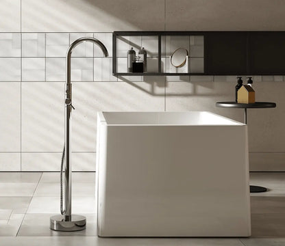 SaniSupreme® Badkraan Ancona vrijstaand model met handdouche chroom