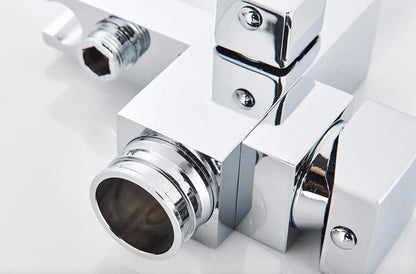 SaniSupreme® Badkraan Florence vrijstaand model met handdouche chroom glans