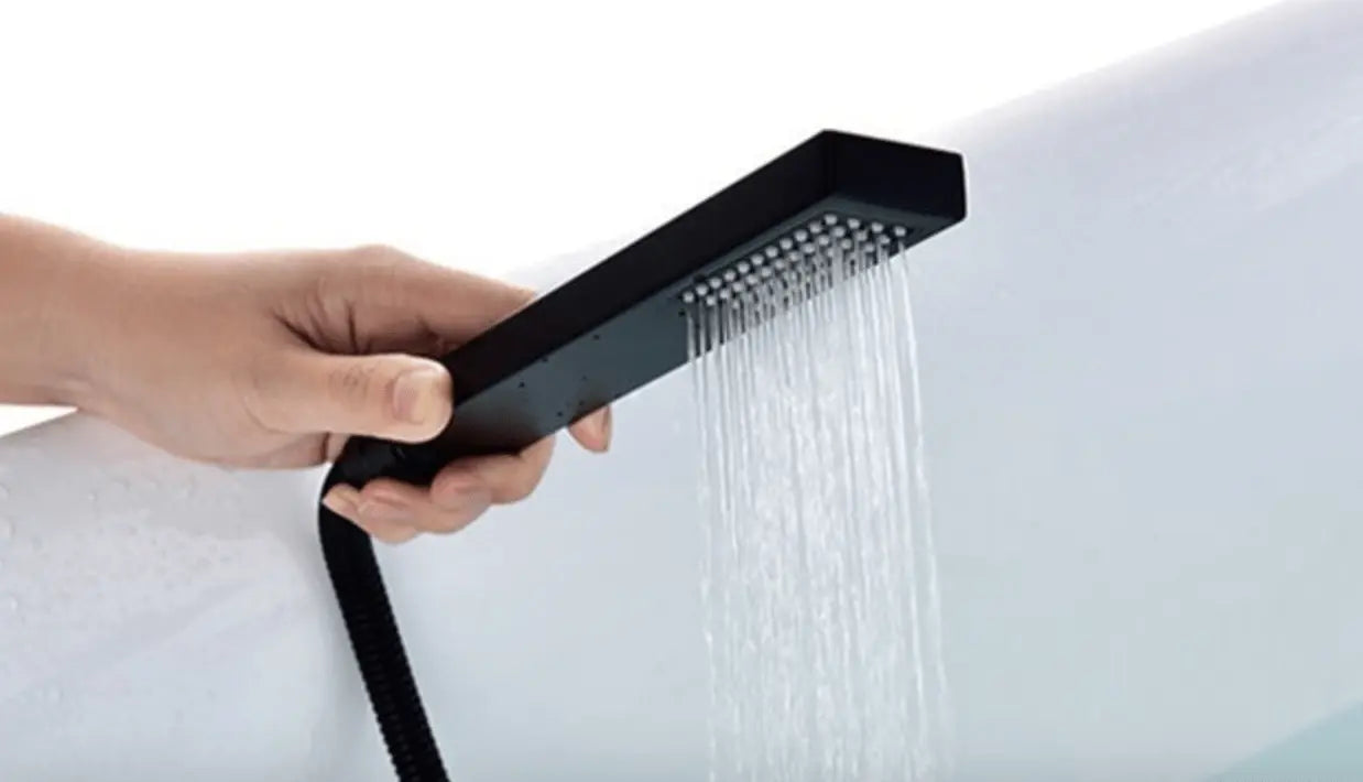 SaniSupreme Badkraan San Marino bad inbouw - opbouw mengkraan model met handdouche chroom