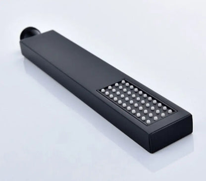 SaniSupreme Badkraan San Marino bad inbouw - opbouw mengkraan model met handdouche mat zwart