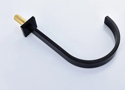 SaniSupreme Badkraan San Marino bad inbouw - opbouw mengkraan model met handdouche mat zwart