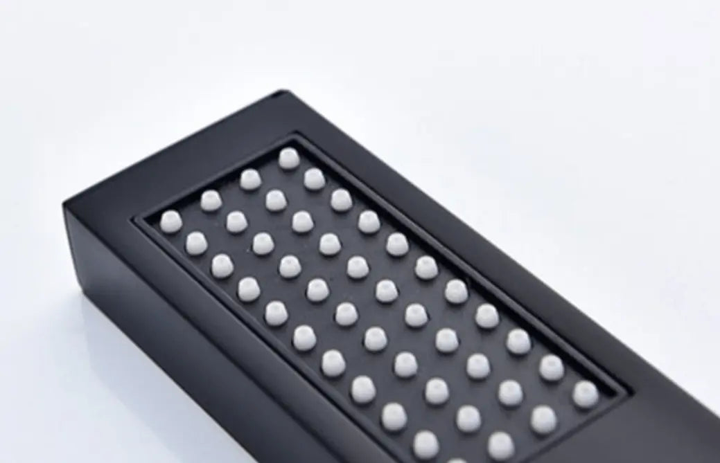 SaniSupreme Badkraan San Marino bad inbouw - opbouw mengkraan model met handdouche mat zwart