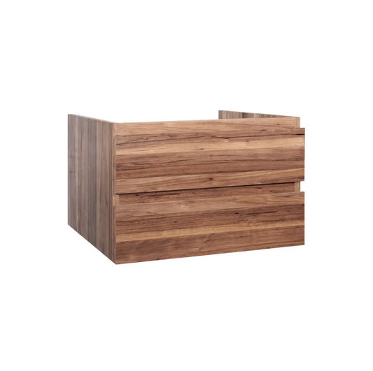 SaniSupreme® Badmeubel Monaco 120 Eiken keramische dubbele wastafel wit
