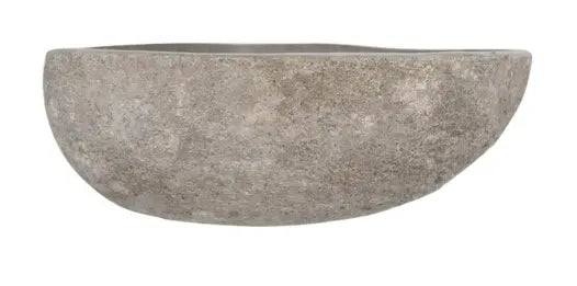 Sanisupreme Bangkok waskom 40x50cm riviersteen grijs