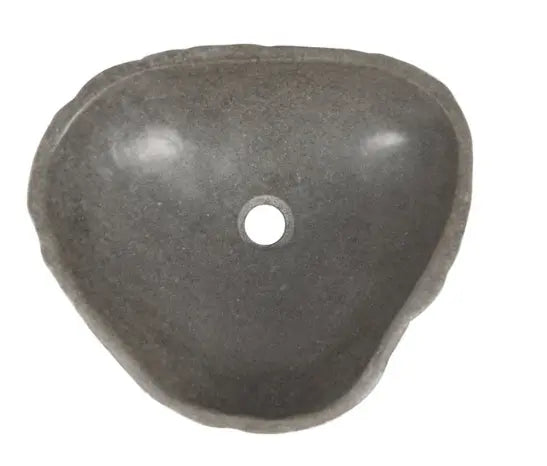 Sanisupreme Bangkok waskom 40x50cm riviersteen grijs