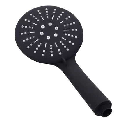 SaniSupreme Brasil handdouche rond zwart ABS 5 inch