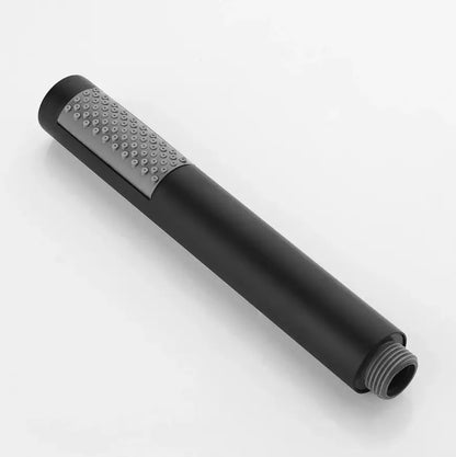 SaniSupreme Brasil handdouche smal recht rond RVS luxe zware kwaliteit mat zwart