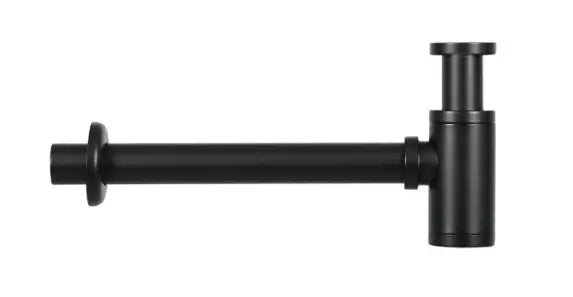 SaniSupreme Cleo Fonteinset 30x30x10cm 1 kraangat gebogen mat zwarte kraan met sifon en afvoerplug Keramiek Wit