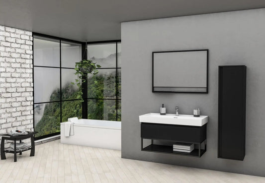 SaniSupreme Creavit Aloni Sharp spiegel met LED verlichting 100 cm breed