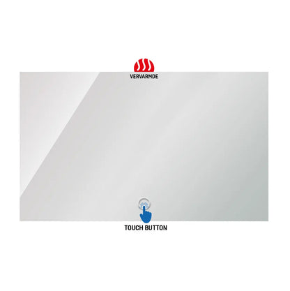 SaniSupreme Creavit Aloni spiegel met LED verlichting en spiegelverwarming 100×60