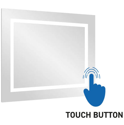 SaniSupreme Creavit Aloni Verwarmde Spiegel met LED verlichting 120x60