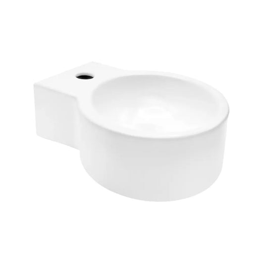 SaniSupreme Creavit ALONI Wastafel keramisch met kraangat 35X28X16 CM