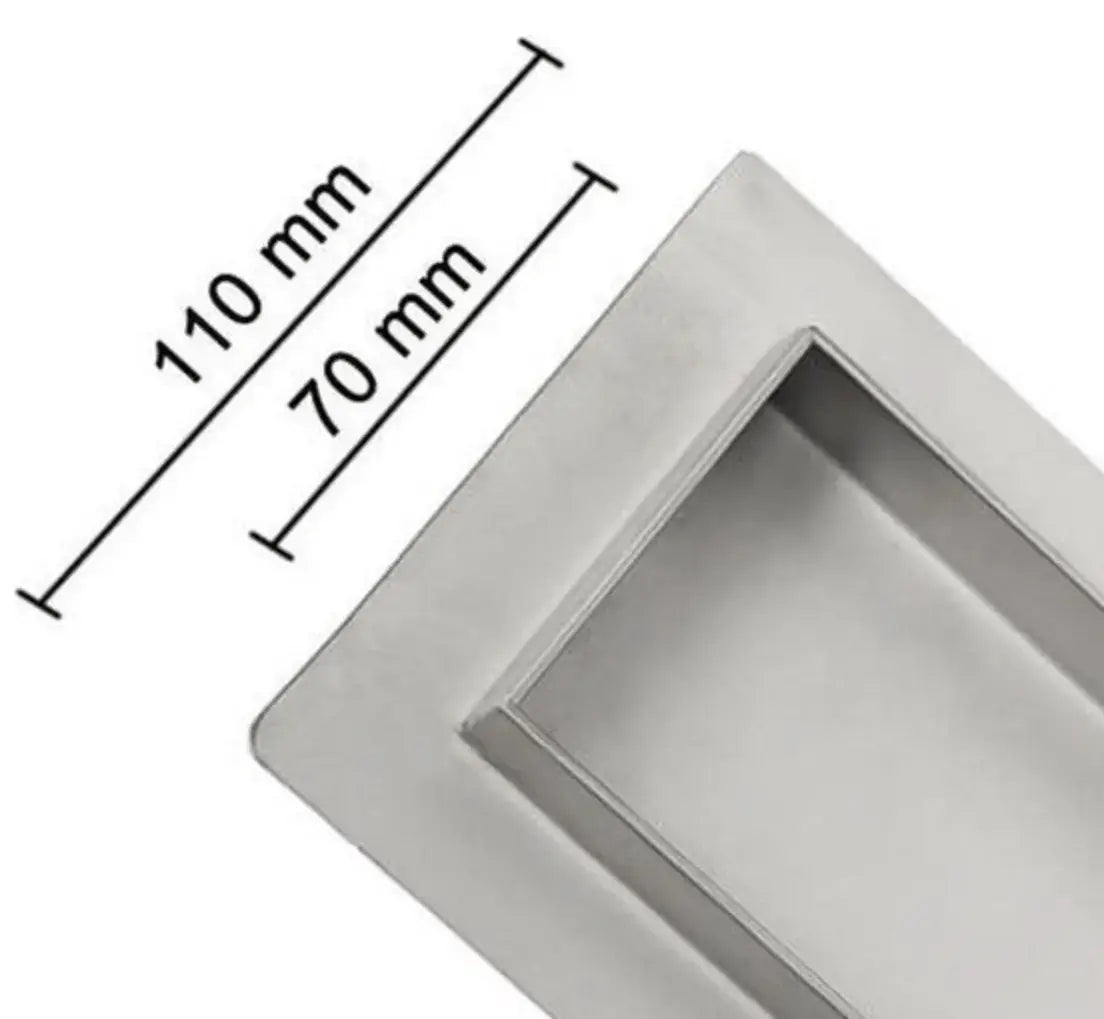 SaniSupreme Creavit RVS Douchedrain GOUD BRUSH met Flens 100 cm - Douchegoot uitneembaar sifon