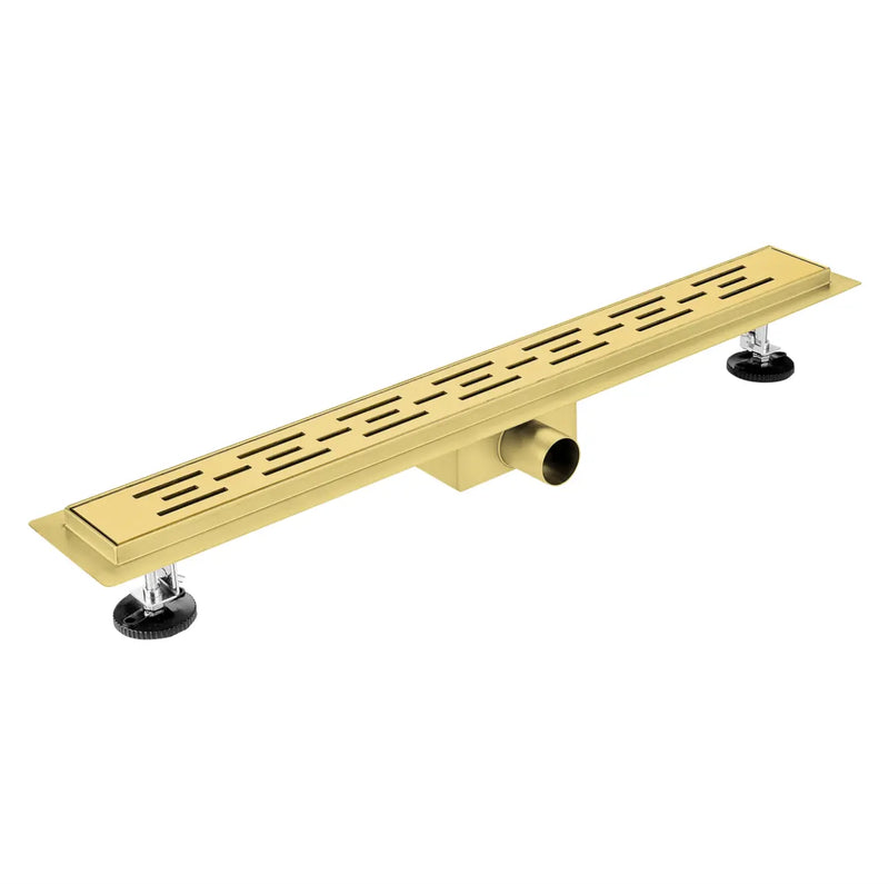 Creavit douchegoot 80 cm goud brush