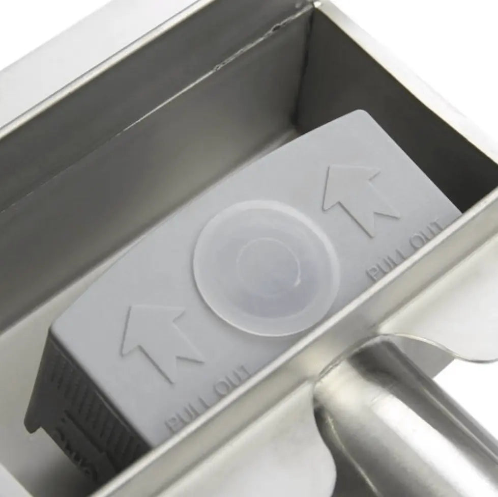 SaniSupreme Creavit RVS Douchedrain RVS met Flens 100 cm - Douchegoot uitneembaar sifon