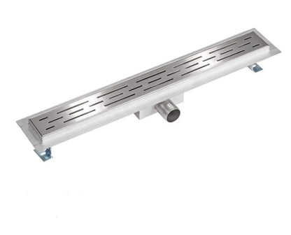 SaniSupreme Creavit RVS Douchedrain RVS met Flens 90 cm - Douchegoot uitneembaar sifon