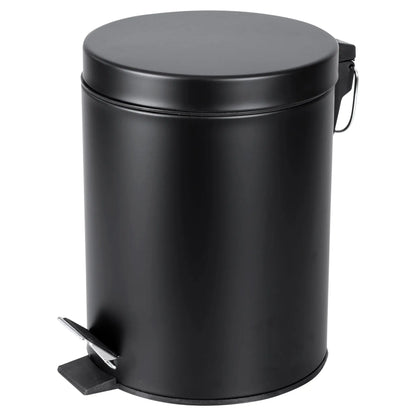 SaniSupreme DesignLine Pedaalemmer softclose Zwart Mat