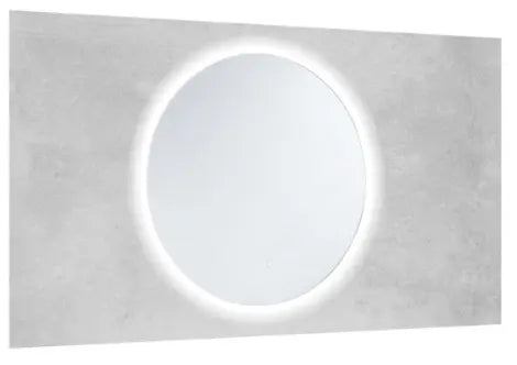 SaniSupreme Differnz badkamerspiegel rond diameter 100cm met led verlichting en touch schakelaar