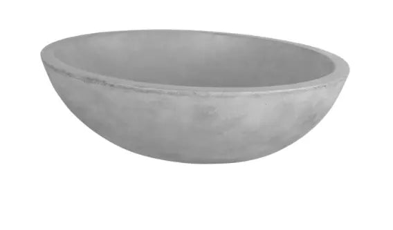 Sanisupreme Differnz Dias Waskom 50X38X14Cm Licht Beton grijs