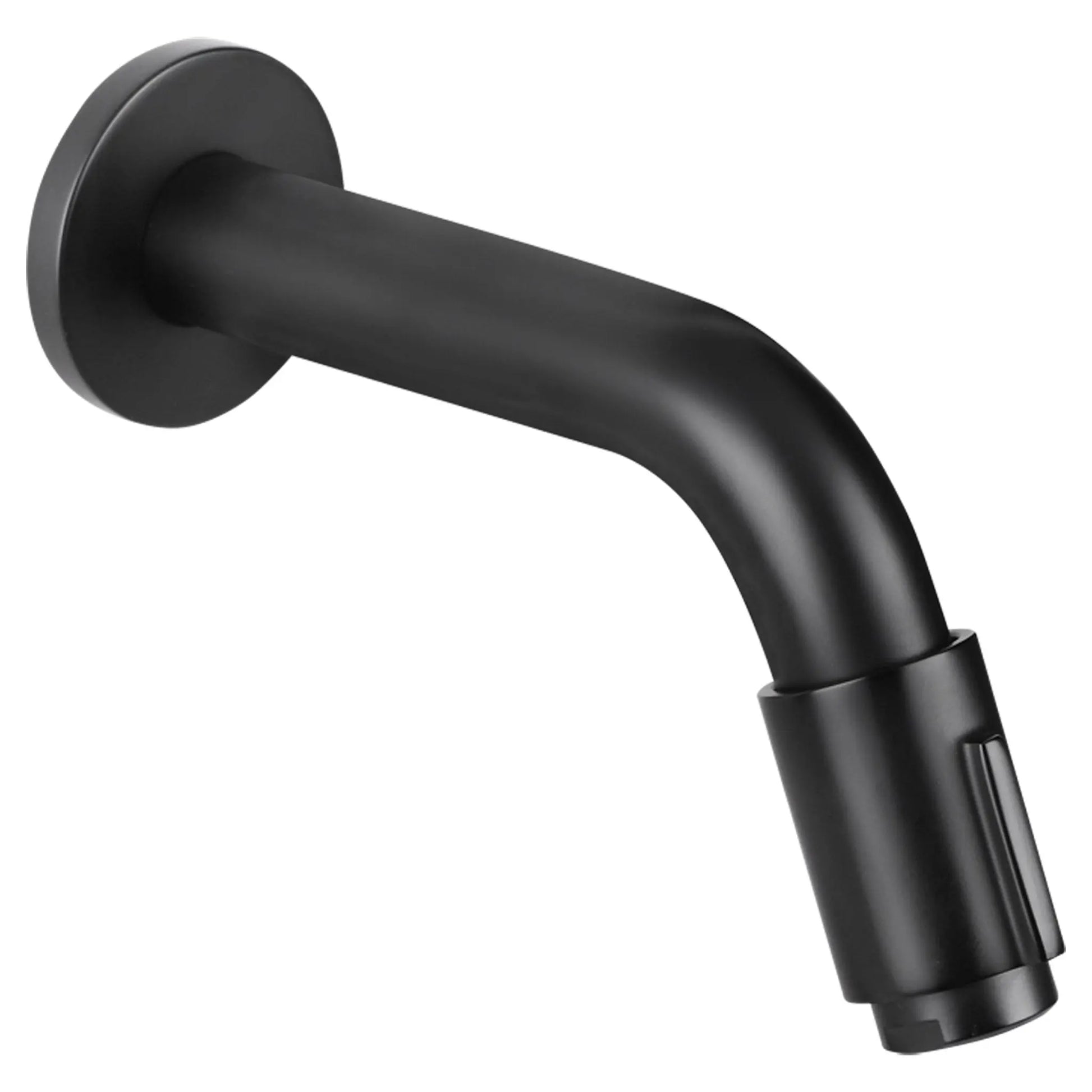 SaniSupreme Differnz koudwater fonteinkraan inbouw toilet 11 cm mat zwart