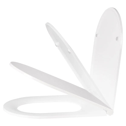 SaniSupreme Differnz wandcloset Spoelrandloos 51.5 x 35.5cm incl. softclose zitting wit glans