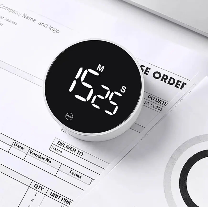 SaniSupreme Digitale LCD Kookwekker | Sport timer | Activiteit - timer | wit