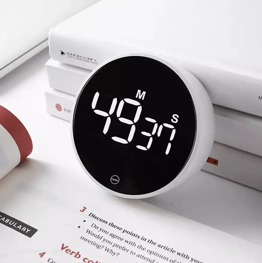 SaniSupreme Digitale LCD Kookwekker | Sport timer | Activiteit - timer | wit