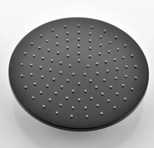 SaniSupreme® Doucheset Grand Canyon 10 inch / 25cm regendouche rond 2 - weg zwart inbouw