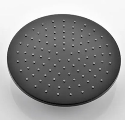 SaniSupreme® Doucheset Grand Canyon 10 inch / 25cm regendouche rond 2 - weg zwart inbouw