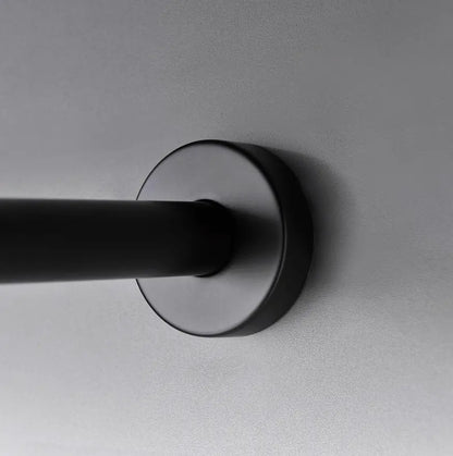 SaniSupreme® Doucheset Grand Canyon 10 inch / 25cm regendouche rond 2 - weg zwart inbouw