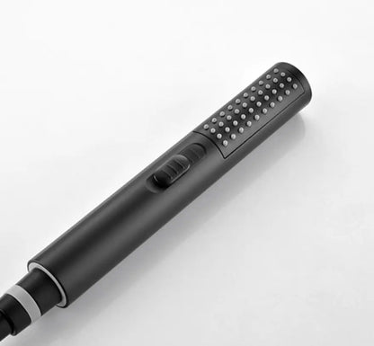 SaniSupreme® Doucheset Grand Canyon 10 inch / 25cm regendouche rond 2 - weg zwart inbouw