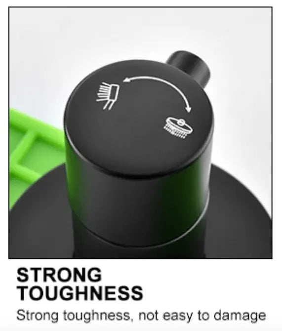 SaniSupreme Doucheset Grand Canyon 8 inch / 20cm regendouche rond 2 - weg zwart inbouw